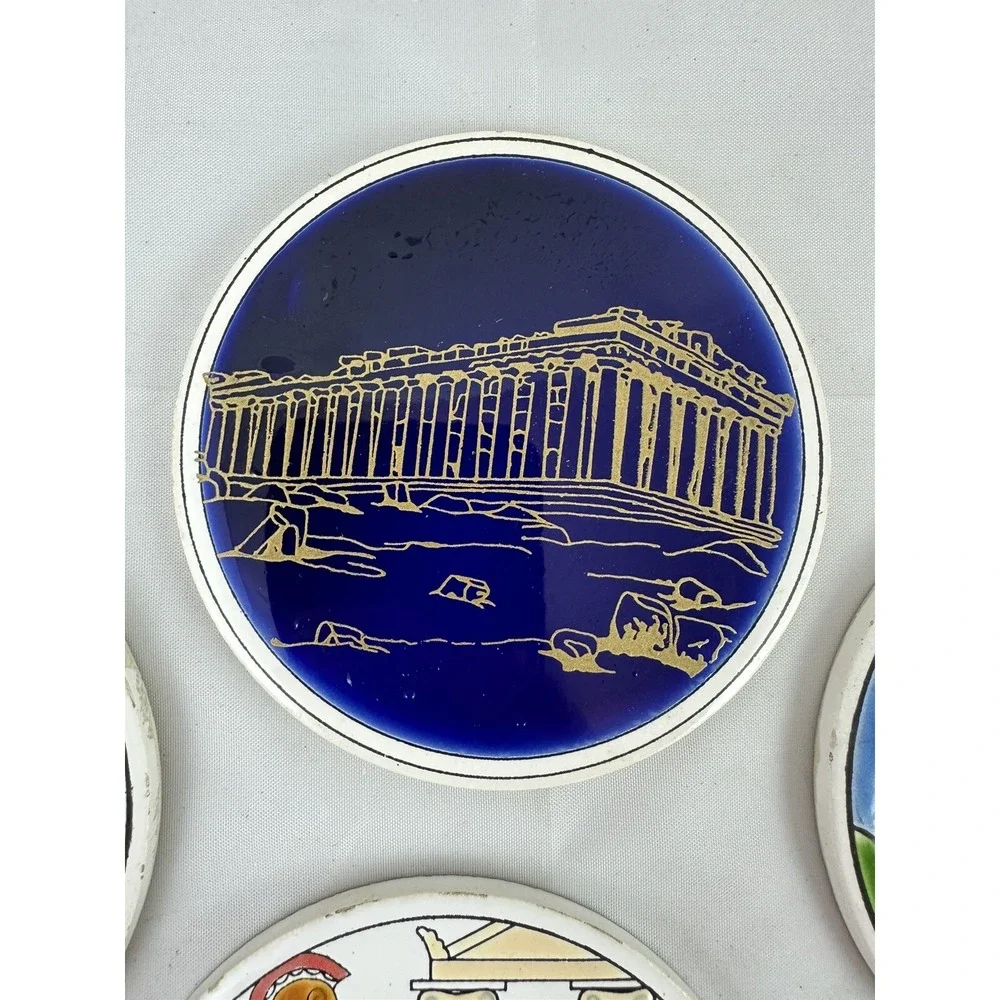 Pandora Greek Coasters 3.5